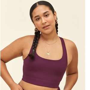 GIRLFRIEND COLLECTIVE Paloma Bra Purple